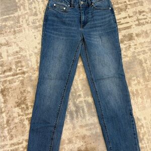 Oat New York High Rise Blue Jeans